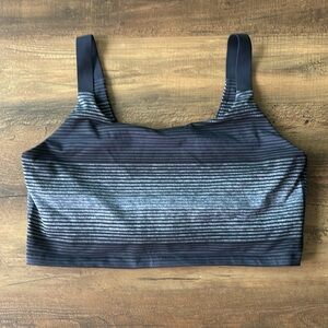 Offline by Aerie The Hugger Striped Sportsbra, Size XL